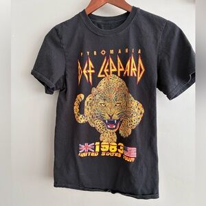 Vintage 1983 Def Leppard Concert T-Shirt